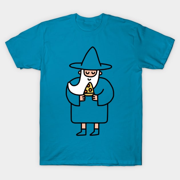 Wizard Pizza T-Shirt by obinsun